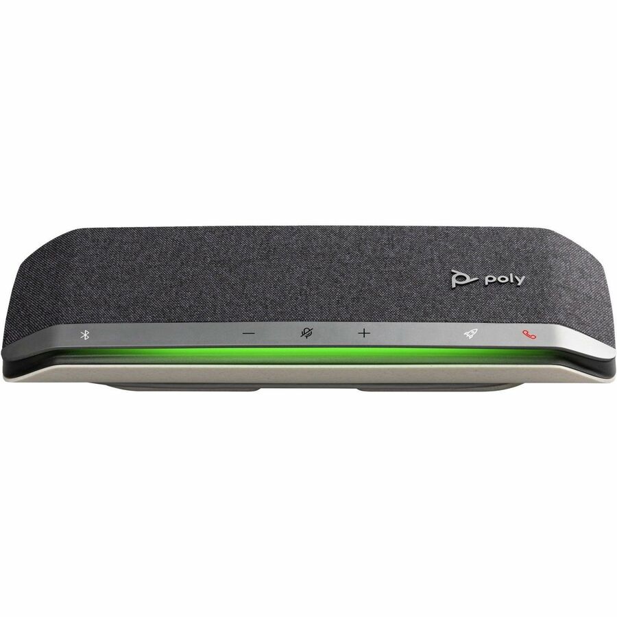 HP Sync 40+ Microsoft Teams Certified Speakerphone - USB - Microphone - Battery - Silver