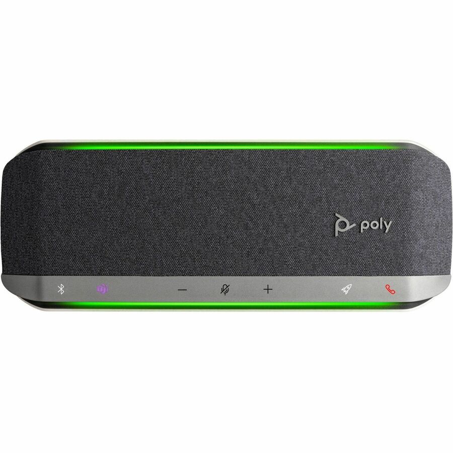 HP Sync 40+ Microsoft Teams Certified Speakerphone - USB - Microphone - Battery - Silver