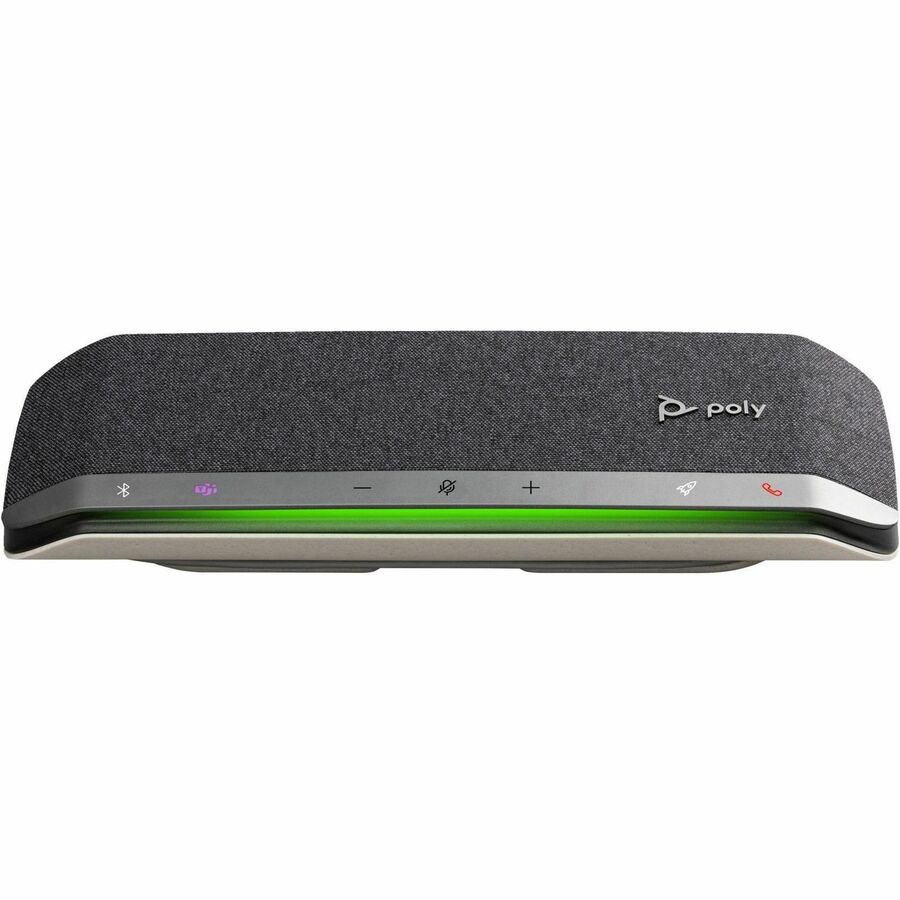 HP Sync 40+ Microsoft Teams Certified Speakerphone - USB - Microphone - Battery - Silver