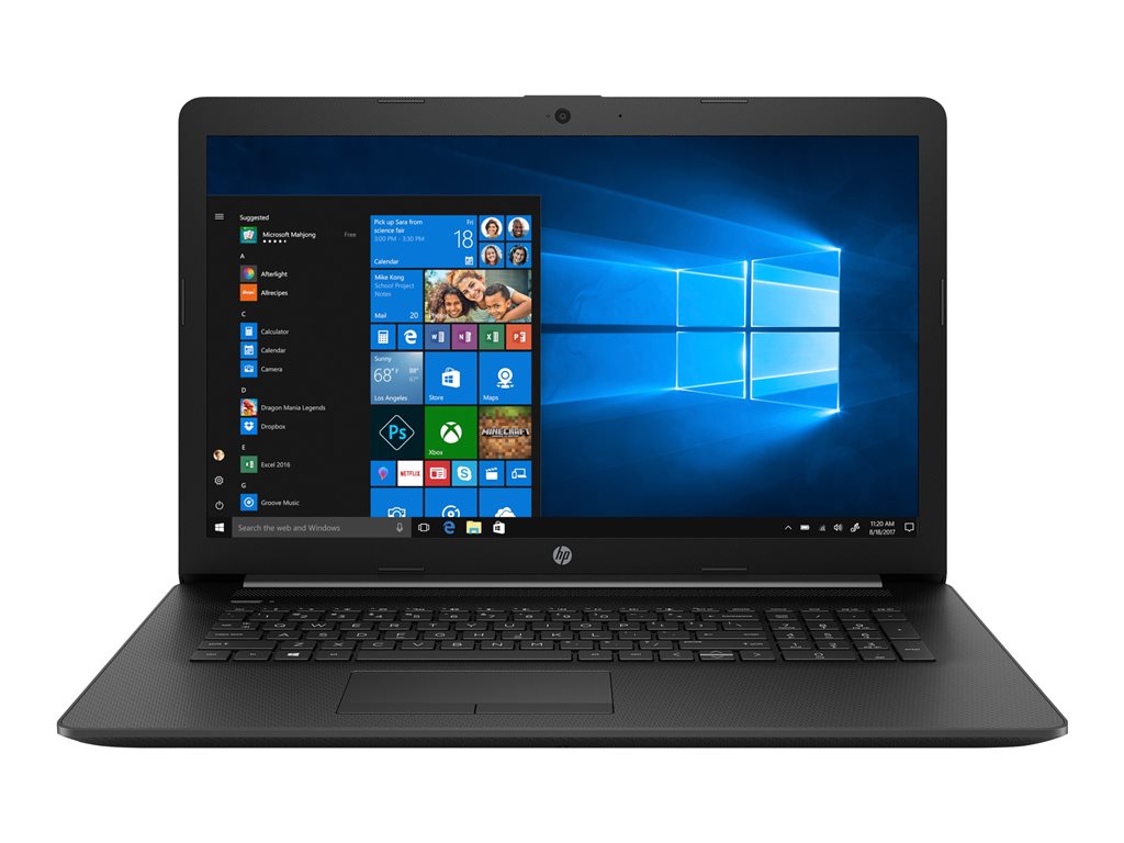 HP TDSourcing Laptop 17-by1053dx - Intel Core i5 - 8265U / up to 3.9 GHz - Win 10 Home in S mode - UHD Graphics 620 - 8 GB RAM 7QK06UA#ABA