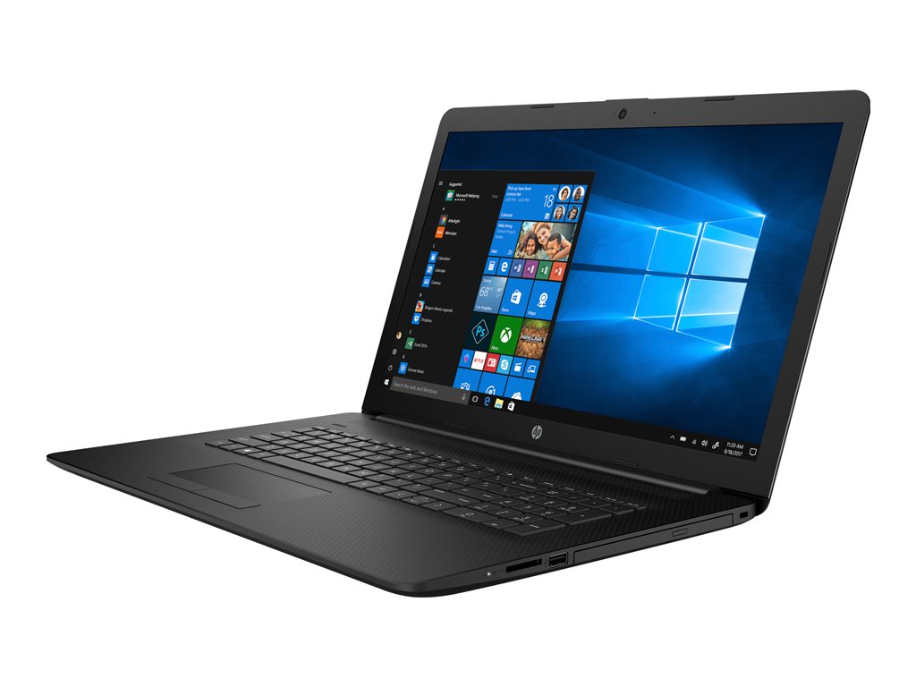 HP TDSourcing Laptop 17-by1053dx - Intel Core i5 - 8265U / up to 3.9 GHz - Win 10 Home in S mode - UHD Graphics 620 - 8 GB RAM 7QK06UA#ABA