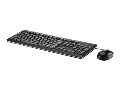 HP TDSourcing Stylish - Keyboard and mouse set - USB - US - black - for HP EliteBook Folio 1040 G1; ElitePad 1000 G2; ProBook H4B80AA#ABA