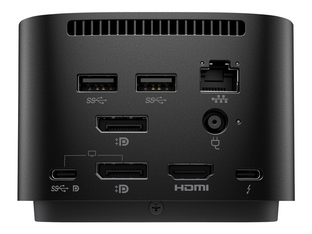 HP Thunderbolt Dock G4 - Docking station - HDMI, 2 x DP, Thunderbolt, USB-C - 1GbE, 2.5GbE - 120 Watt - United States - for Elite 4J0A2AA#ABA