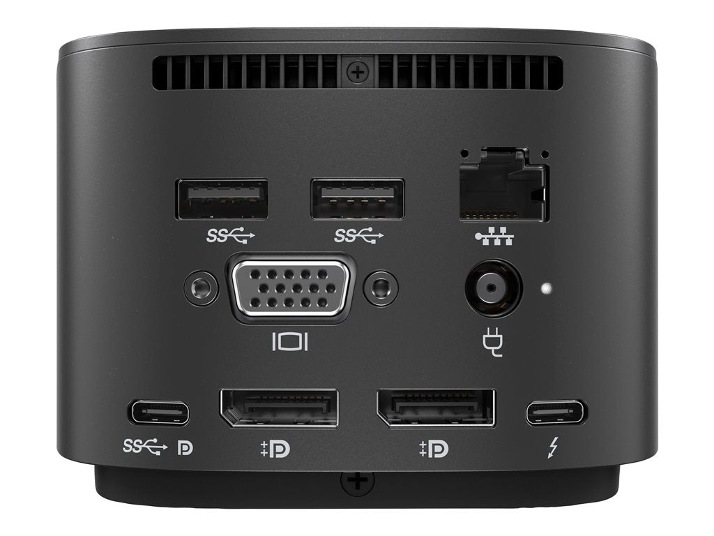 HP Thunderbolt Dock with HDMI Adapter - Docking station - USB-C / Thunderbolt 3 - VGA, 2 x DP - 10Mb LAN - 120 Watt -