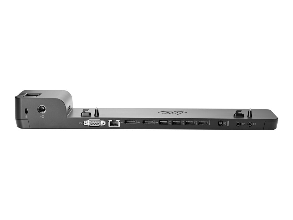 HP UltraSlim Docking Station 2013 - Docking station - VGA, 2 x DP - 65 Watt - CTO