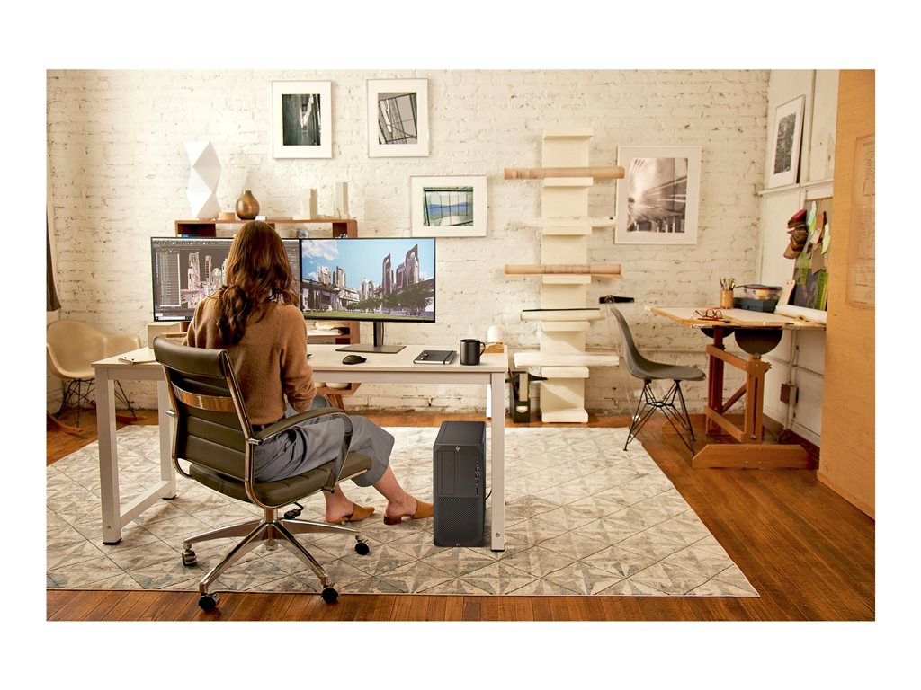 HP Workstation Z2 G8 - Tower 5U - no CPU up to - RAM 0 GB - no HDD - no graphics - Gigabit Ethernet - no OS - monitor: