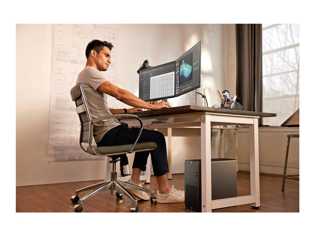 HP Workstation Z2 G8 - Tower 5U - no CPU up to - RAM 0 GB - no HDD - no graphics - Gigabit Ethernet - no OS - monitor: