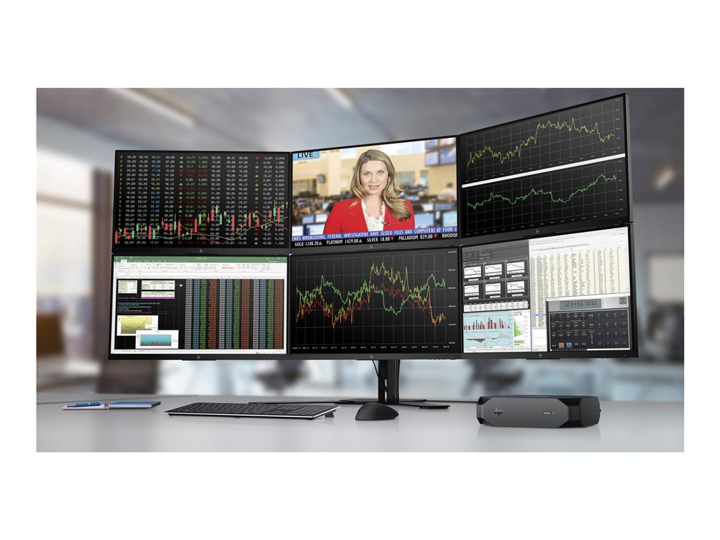 HP Workstation Z2 Mini G5 - Mini - 5U - 1 x Core i7 10700 / up to 4.8 GHz - vPro - RAM 16 GB - SSD 512 GB - NVMe, TLC -
