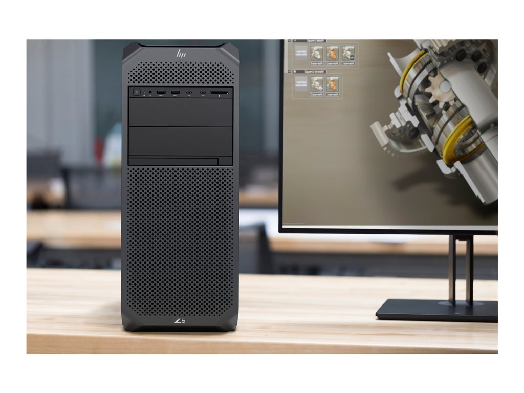 HP Workstation Z6 G4 - Tower 4U - 1 x Xeon Gold 6226R / up to 3.9 GHz - vPro - RAM 192 GB - SSD 1 TB - HP Z Turbo Drive,