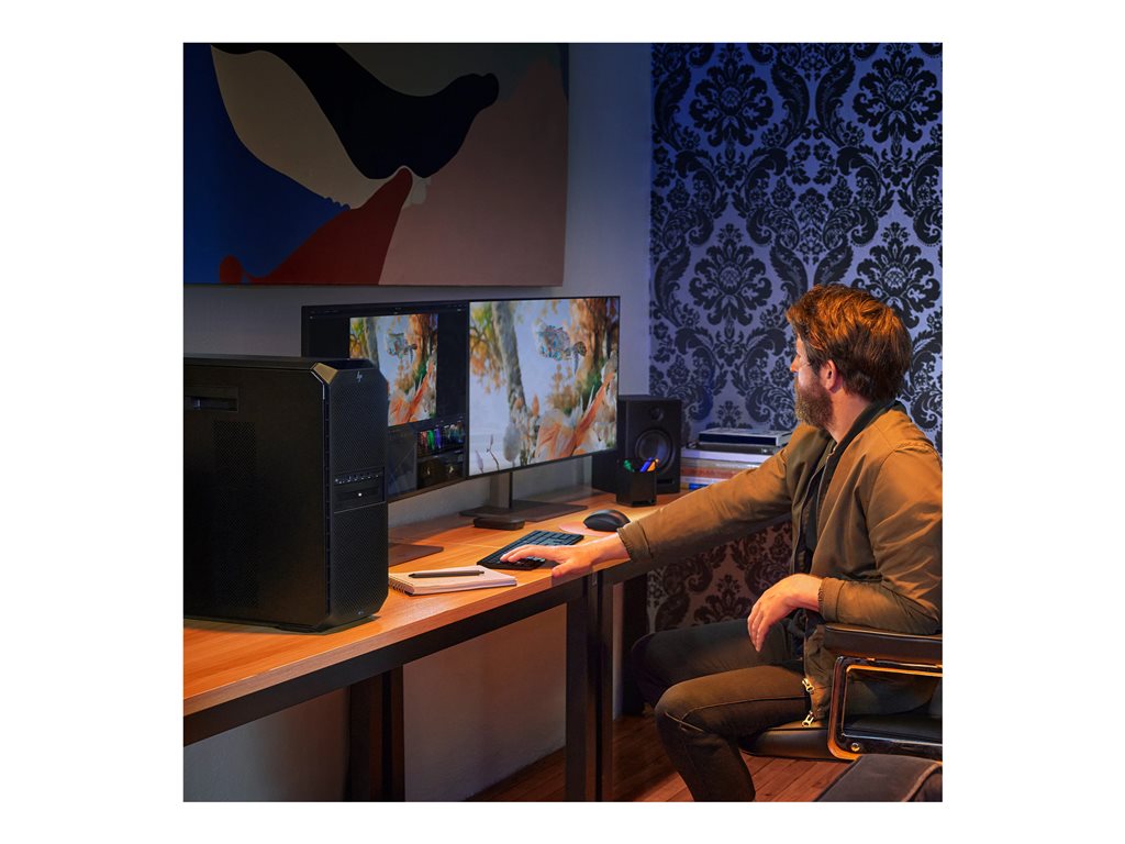 HP Workstation Z6 G5 A - Tower 4U - no CPU up to - RAM 0 GB - no HDD - no graphics - Gigabit Ethernet - no OS - monitor: