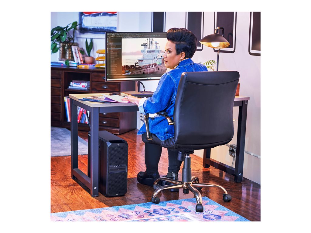 HP Workstation Z6 G5 A - Tower 4U - no CPU up to - RAM 0 GB - no HDD - no graphics - Gigabit Ethernet - no OS - monitor: