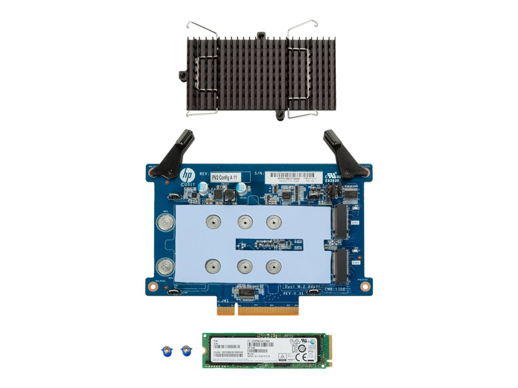 HP Z Turbo Drive G2 - SSD - 1 TB - internal - M.2 - PCIe 3.0 x4 (NVMe) - for Workstation Z8 G4