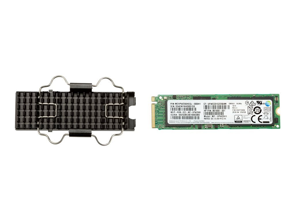 HP Z Turbo Drive - SSD - encrypted - 512 GB - internal - M.2 - PCIe 3.0 x16 - Self-Encrypting Drive (SED) - for
