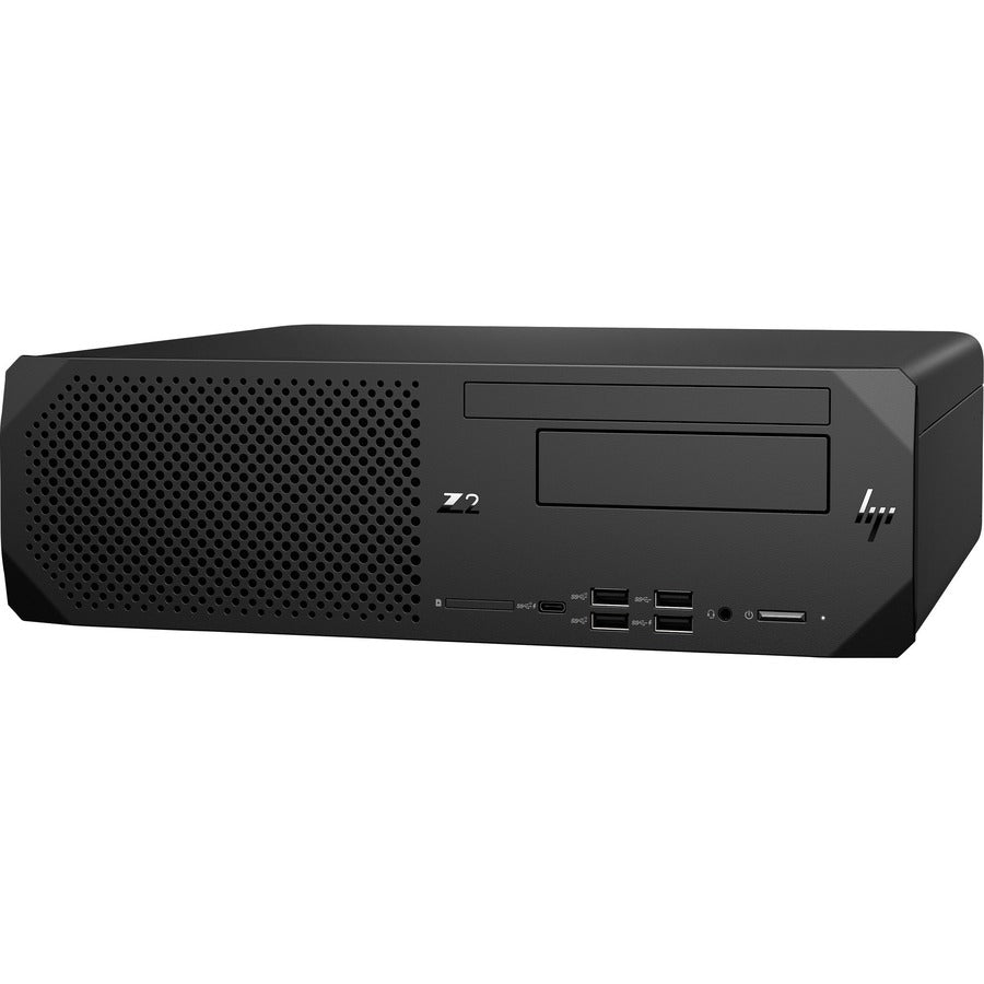 HP Z2 G5 Workstation - 1 x Intel Core i3 Quad-core (4 Core) i3-10100 10th Gen 3.60 GHz - 32 GB DDR4 SDRAM RAM - 500 GB HDD - Small Form Factor - Black