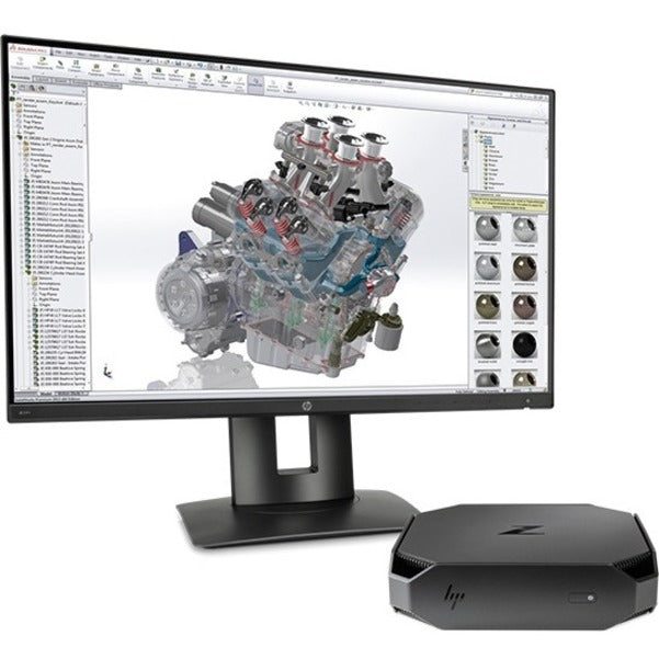 HP Z2 Mini G5 Workstation - 1 x Intel Core i5 10th Gen i5-10500 - vPro Technology - 16 GB - 256 GB SSD - Mini PC 2X3H6UT#ABA