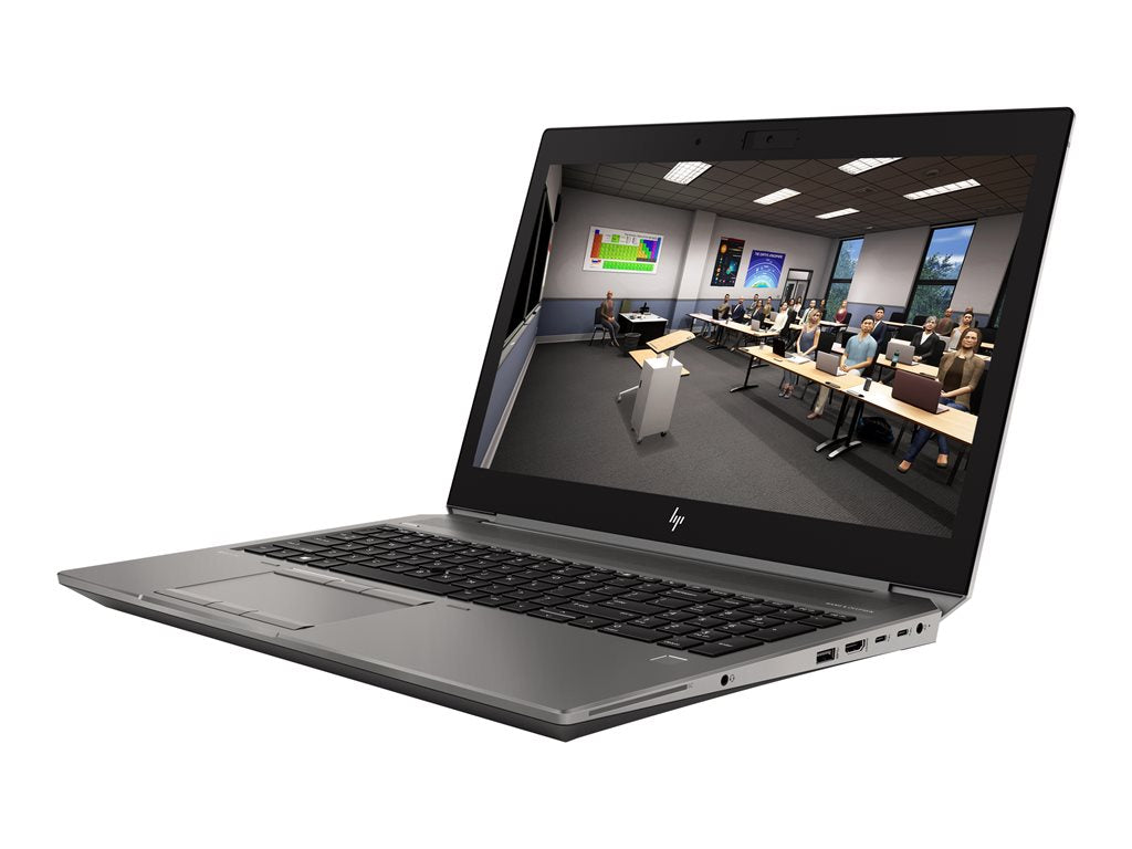 HP ZBook 15 G6 Mobile Workstation - Intel Core i7 - 9750H / up to 4.5 GHz - no OS - Quadro RTX 3000 - 0 GB RAM - 15.6 -