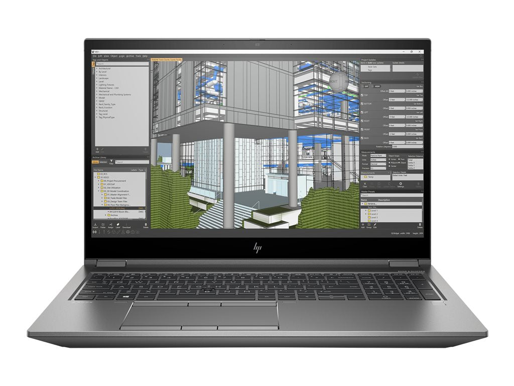HP ZBook Fury 15 G7 Mobile Workstation - Intel Core i7 - 10850H / up to 5.1 GHz - vPro - Win 10 Pro 64-bit - UHD