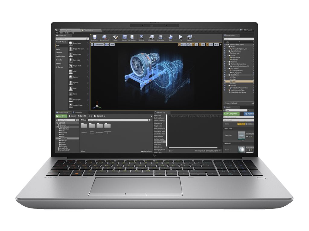 HP ZBook Fury 16 G10 Mobile Workstation - Intel Core i7 - 13850HX / up to 5.3 GHz - Win 11 Pro - RTX 2000 Ada - 64 GB