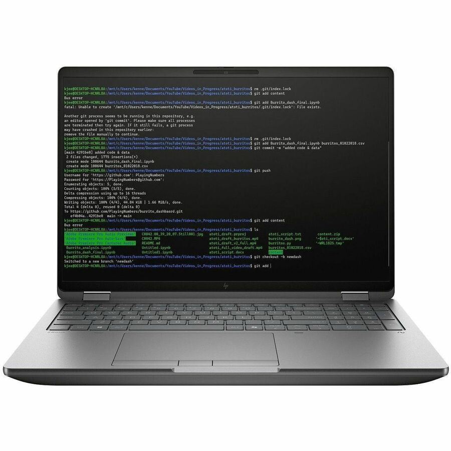 HP ZBook Fury 16 G1i Mobile Workstation PC 16" 2.5K WLED UWVA 400N Anti-Glare