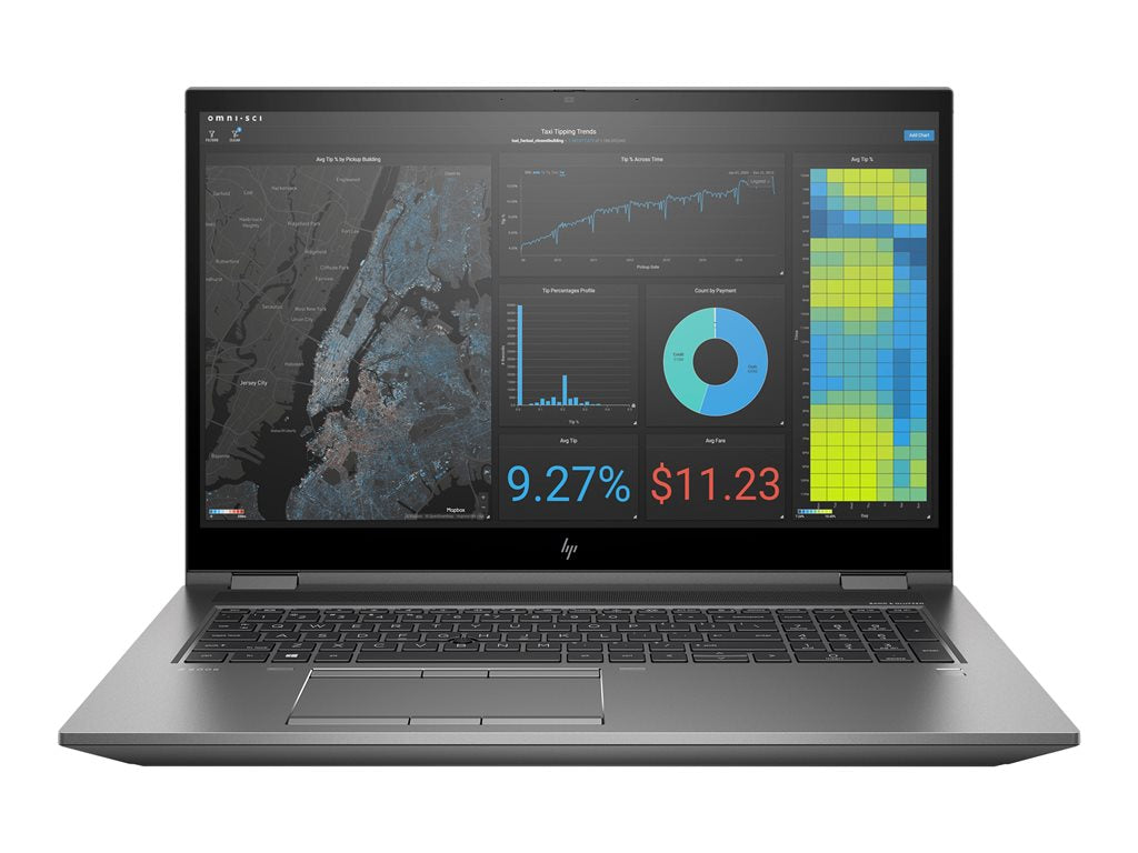 HP ZBook Fury 17 G7 Mobile Workstation - Intel Core i7 - 10850H / up to 5.1 GHz - vPro - Win 10 Pro 64-bit - Quadro RTX