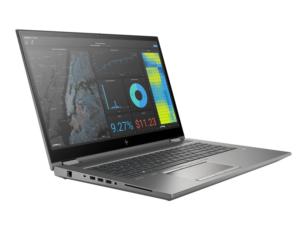 HP ZBook Fury 17 G7 Mobile Workstation - Intel Core i9 - 10885H / up to 5.3 GHz - vPro - Win 10 Pro 64-bit - Quadro RTX