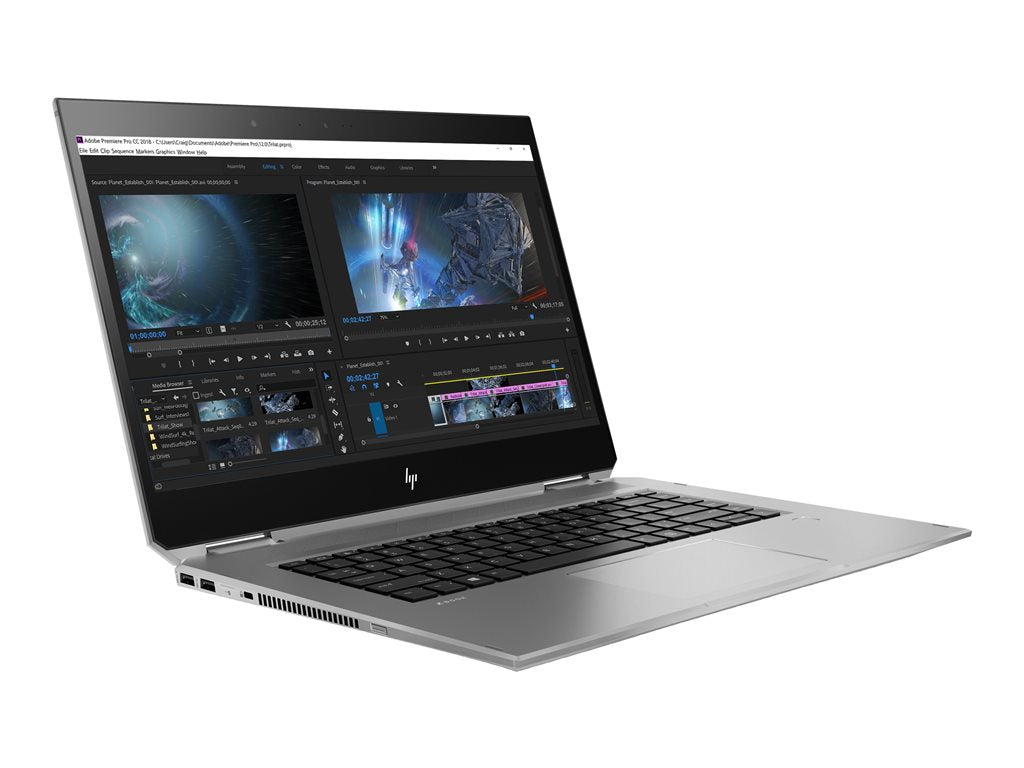 HP ZBook Studio x360 G5 Mobile Workstation - Flip design - Intel Xeon - E-2176M / up to 4.4 GHz - no OS - UHD Graphics