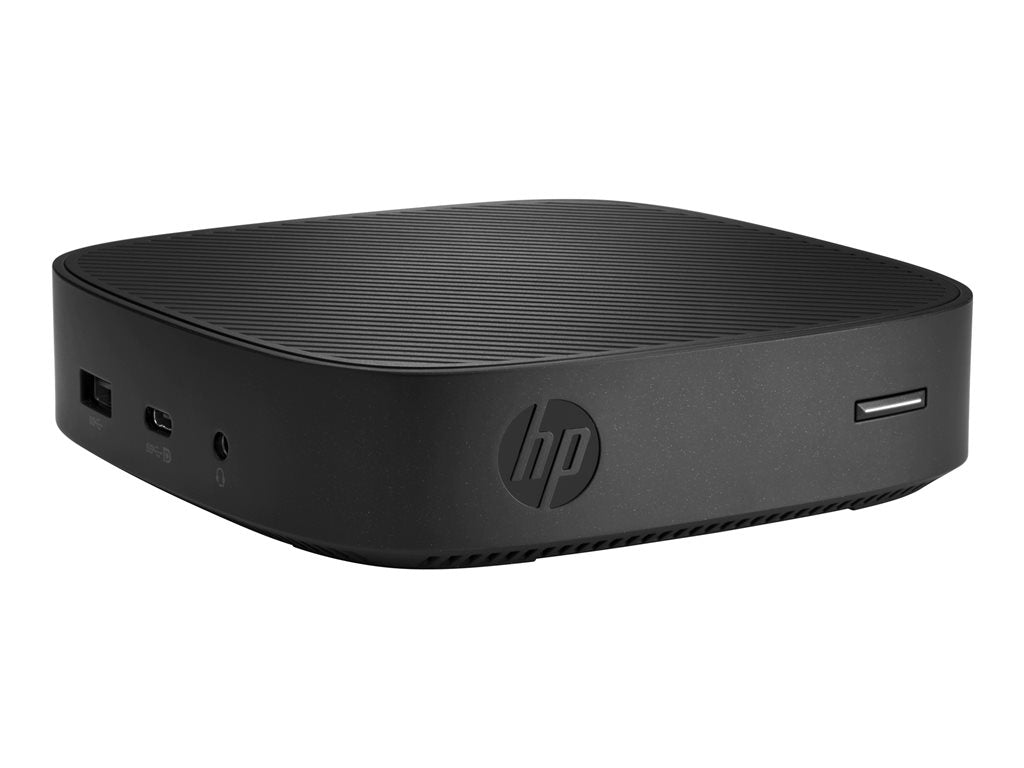 HP t430 - Thin client - DTS - 1 x Celeron N4020 / up to 2.8 GHz - RAM 4 GB - flash - eMMC 32 GB - UHD Graphics 600 -