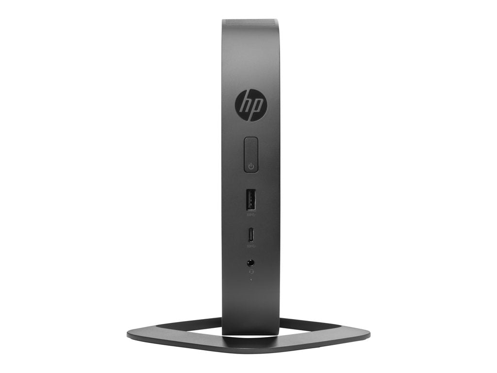HP t530 - Thin client - tower - 1 x GX-215JJ up to 2 GHz - RAM 0 GB - no HDD - Radeon R2E - Gigabit Ethernet - monitor: