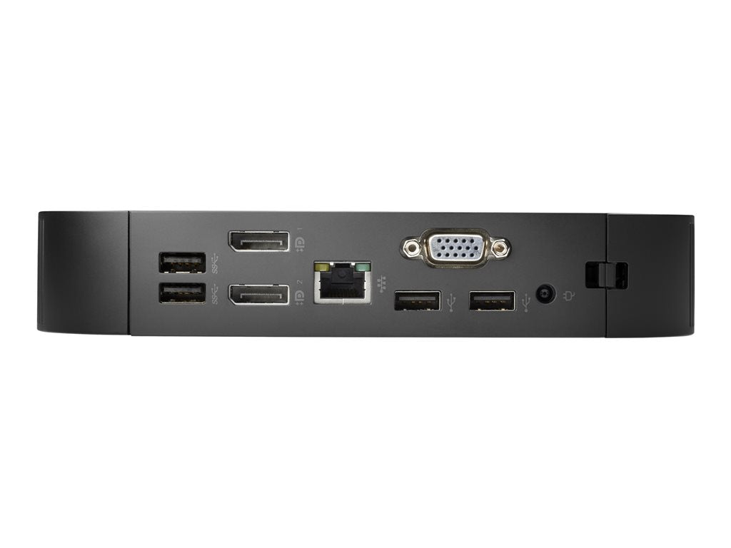 HP t530 - Thin client - tower - 1 x GX-215JJ up to 2 GHz - RAM 0 GB - no HDD - Radeon R2E - Gigabit Ethernet - monitor: