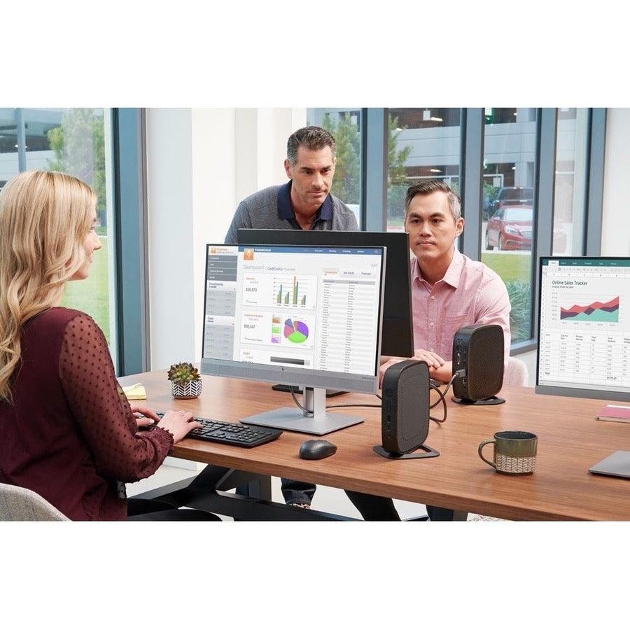 HP t640 Thin Client - AMD Ryzen R1505G Dual-core (2 Core) 2.40 GHz 597K0UT#ABA