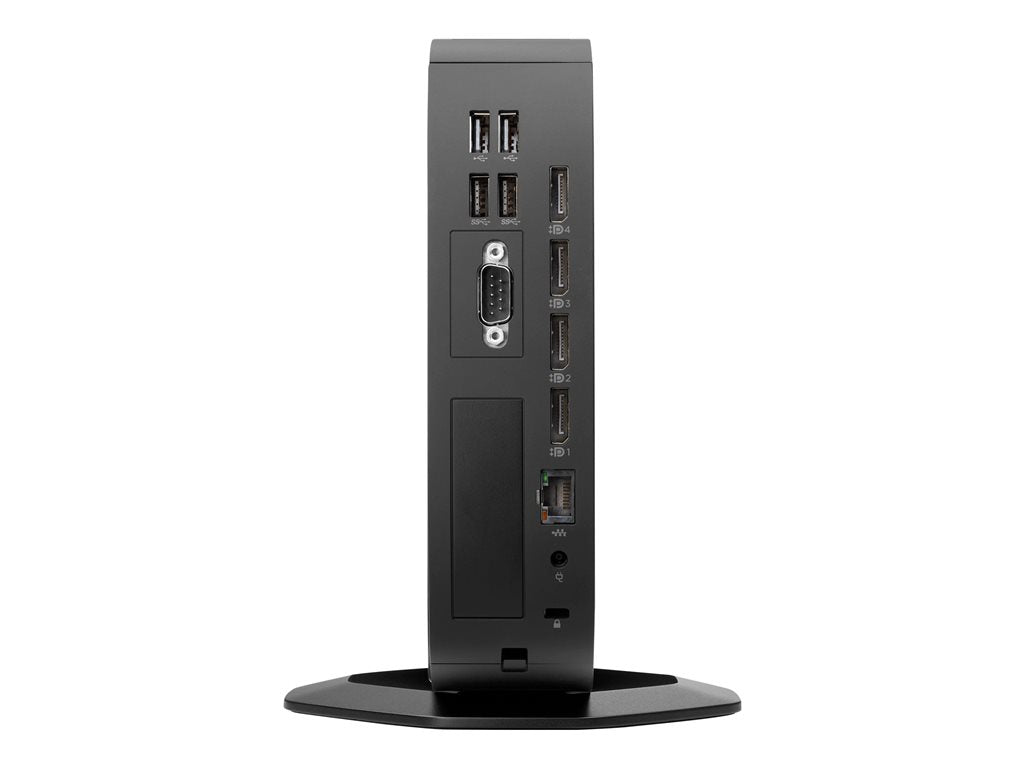 HP t740 - Thin client - SFF 1 x Ryzen Embedded V1756B / up to 3.6 GHz - RAM 16 GB - SSD 128 GB - Radeon Vega 8 - Gigabit