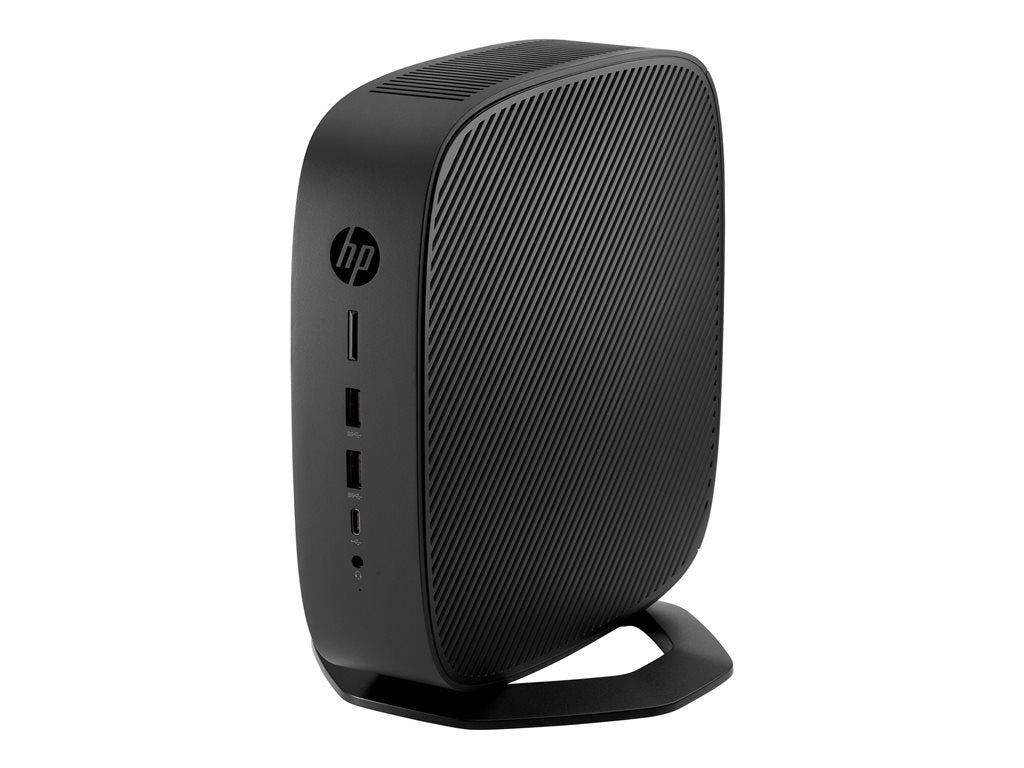 HP t740 - Thin client - SFF 1 x Ryzen Embedded V1756B / up to 3.6 GHz - RAM 8 GB - flash 16 GB - Radeon Vega 8 - Gigabit
