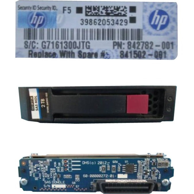 HPE 2 TB Hard Drive - 3.5" Internal - SAS (12Gb/s SAS) 841502-001