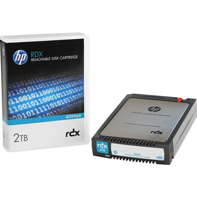 HPE 2 TB Portable Hard Drive Cartridge - 2.5 External" Q2046A