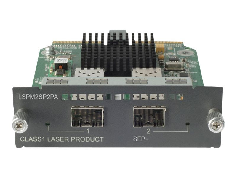 HPE 2-port 10GbE SFP+ Module - Expansion module - 10Gb Ethernet x 2 - for HP A5120, A5500; HPE 4210, 4500, 4510, 4800,