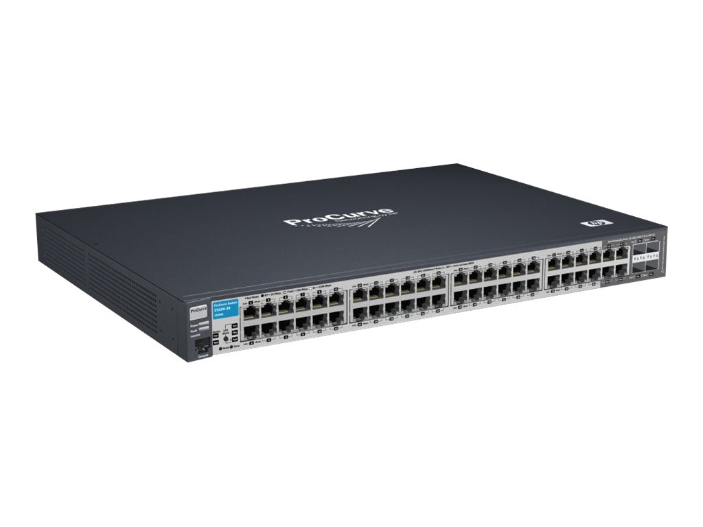 HPE 2510-48G Switch - Switch - managed - 44 x 10/100/1000 + 4 x combo SFP - rack-mountable