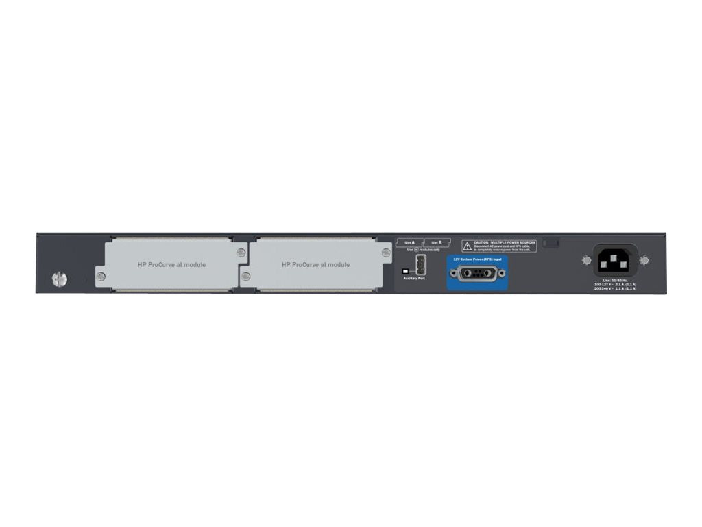 HPE 2910-48G al Switch - Switch - managed - 48 x 10/100/1000 + 4 x shared SFP - rack-mountable