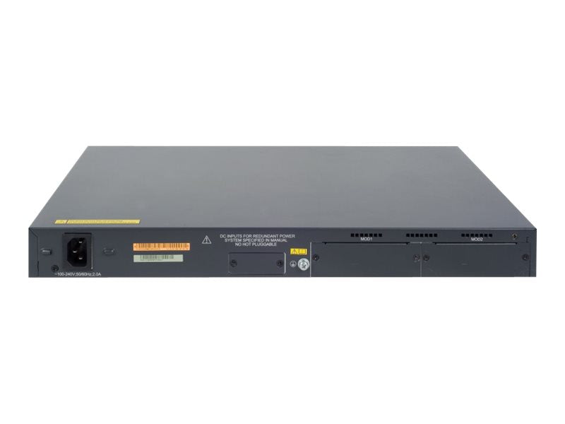 HPE 5120-48G EI Switch with 2 Interface Slots - Switch - L3 - managed - 48 x 10/100/1000 + 4 x shared SFP -