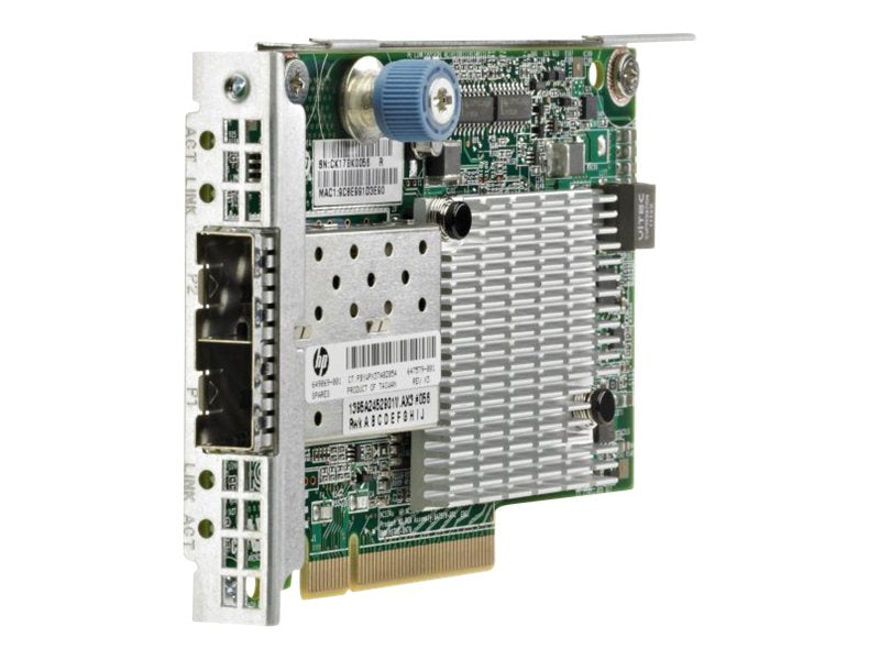 HPE 530FLR-SFP+ - Network adapter - PCIe 2.0 x8 - 10Gb Ethernet x 2 - for ProLiant DL360p Gen8, DL385p Gen8, DL388p