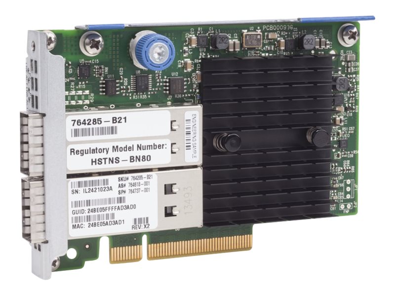 HPE 544+FLR-QSFP - Network adapter - 40Gb Ethernet / Infiniband FDR QSFP x 2 - for Nimble Storage dHCI Small Solution