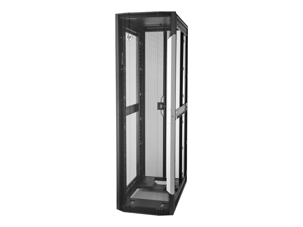 HPE 600mm x 1075mm Enterprise Shock Rack - Rack - black - 42U - for StoreOnce 3100, 35XX; HPE 3PAR StoreServ 7440c