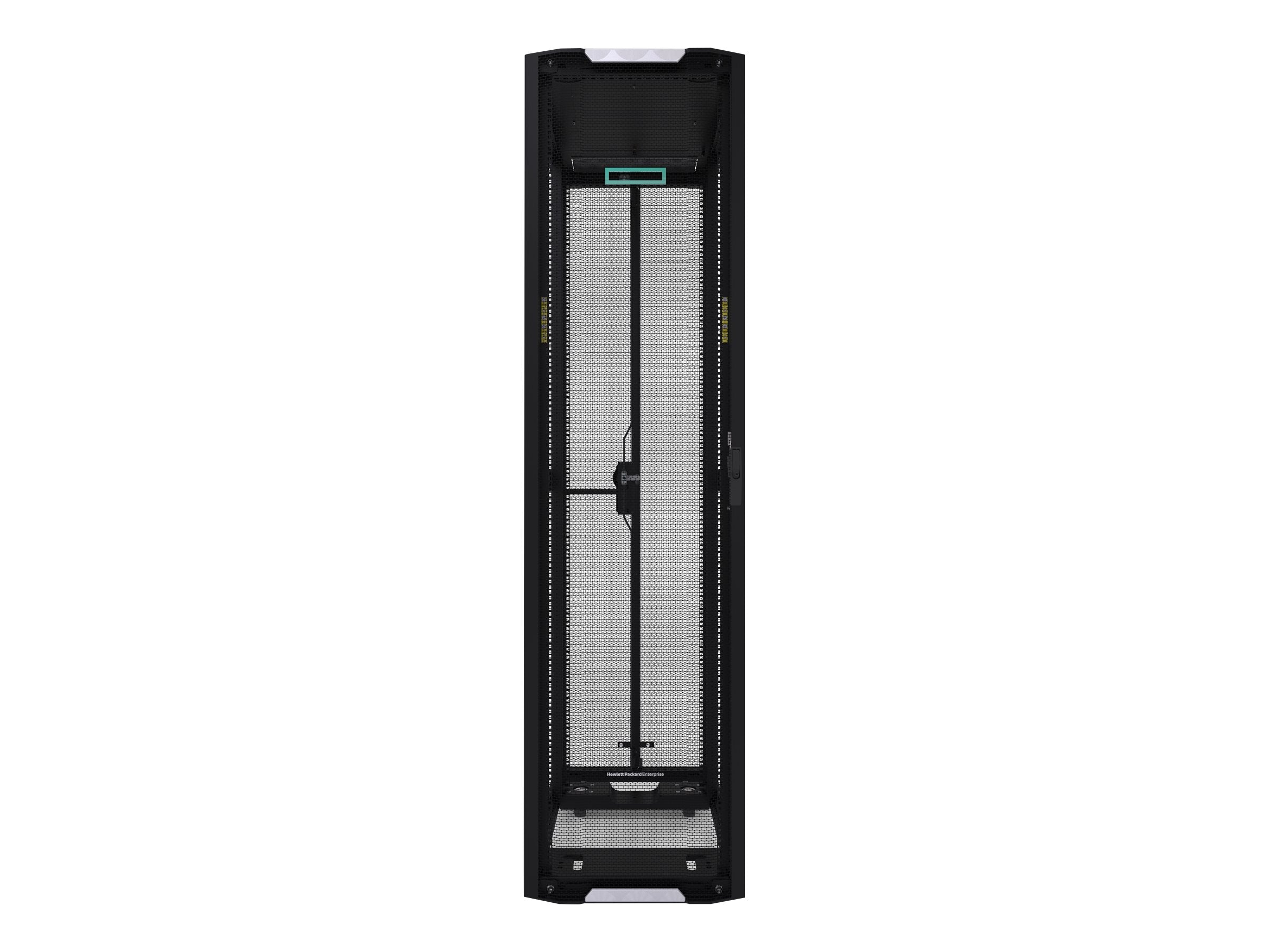 HPE 600mm x 1075mm G2 Enterprise Shock Rack - Rack - black with silver accents - 48U - 19",HPE 600mm x 1075mm G2 Enterprise Shock P9K50A#001