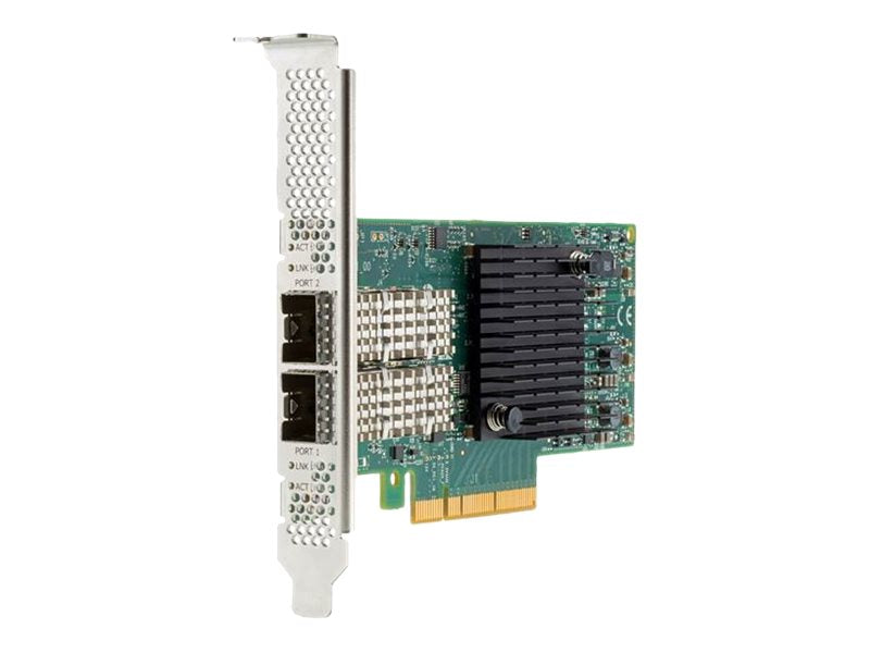 HPE 640SFP28 - Network adapter - PCIe 3.0 x8 / PCIe 3.0 x4 low profile - 10/25 Gigabit SFP28 x 2 - factory integrated -
