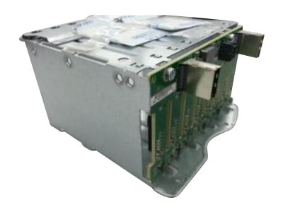 HPE 8-bay Hot-Plug SFF Hard Drive Cage - Hard drive backplane with cage - SAS - front