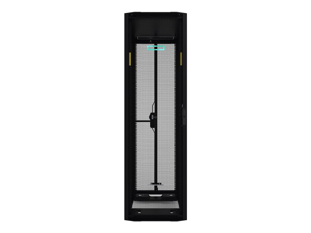 HPE 800mm x 1200mm G2 Enterprise Shock Rack - Wooden Box - rack - black with silver accents - 48U - 19",HPE 800mm x 1200mm G2 P9K58A#8ZN