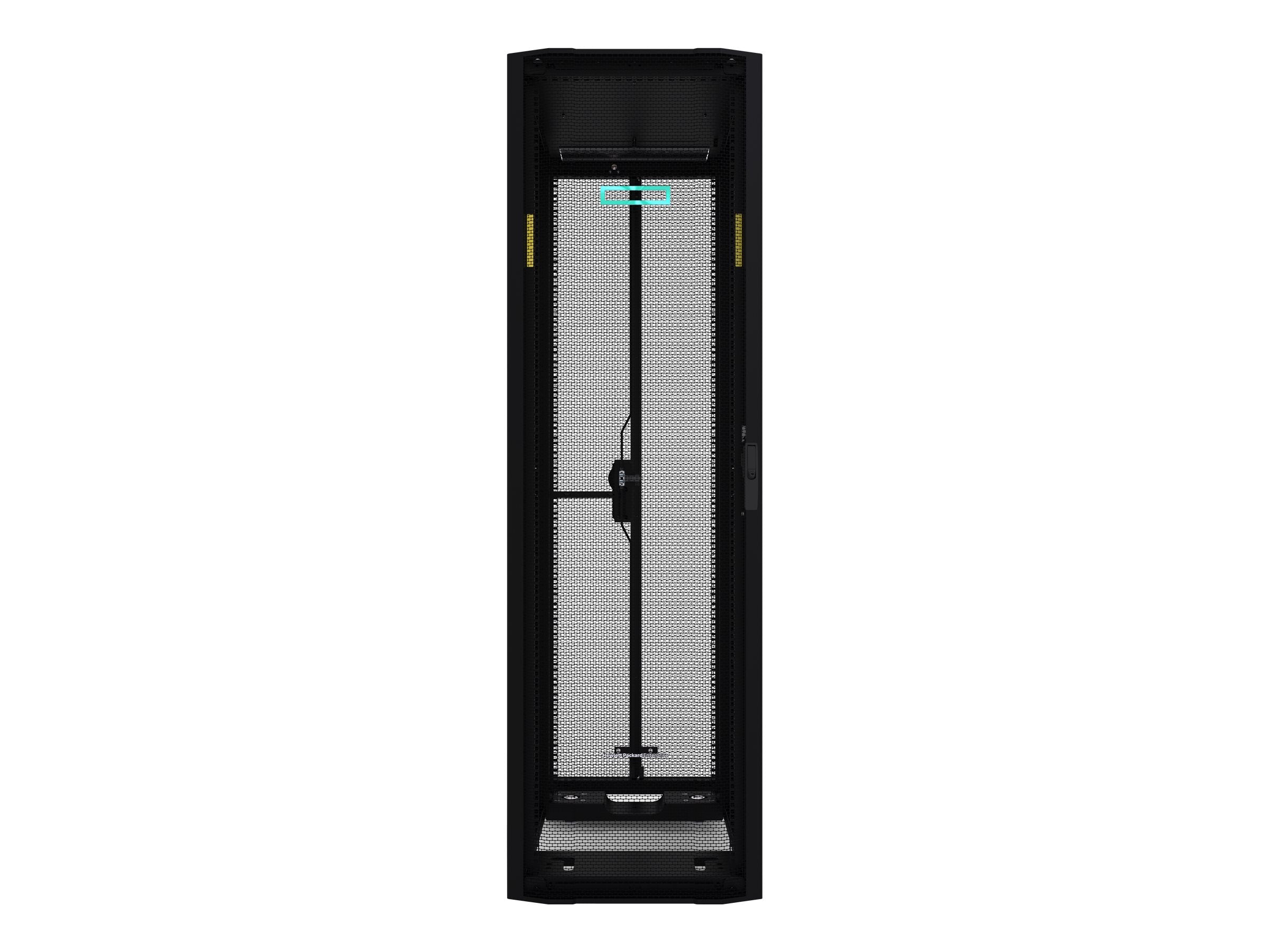 HPE 800mm x 1200mm G2 Enterprise Shock Rack - Wooden Box - rack - black with silver accents - 48U - 19",HPE 800mm x 1200mm G2 P9K58A#8ZN