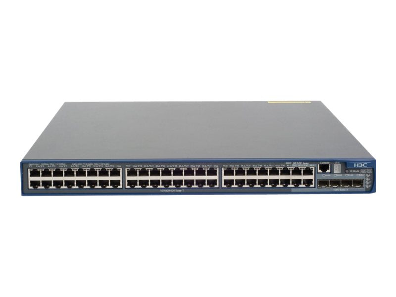 HPE A5120-48G EI Switch with 2 Interface Slots - Switch - L3 - managed - 48 x 10/100/1000 + 4 x shared SFP -