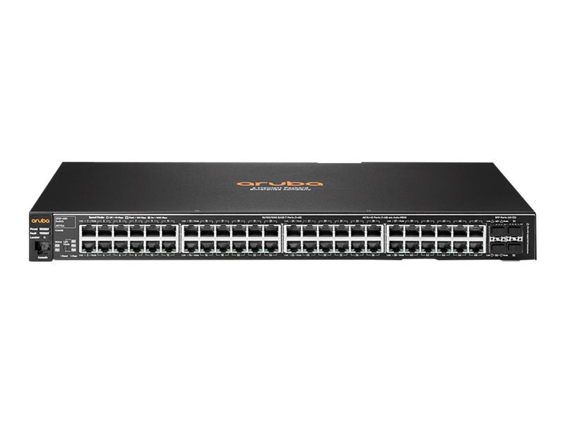 HPE Aruba 2530-48G - Switch - managed - 48 x 10/100/1000 + 4 x Gigabit SFP - desktop, rack-mountable, wall-mountable