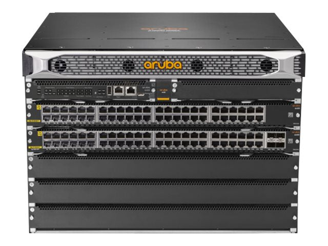HPE Aruba 6405 Switch Bundle - Switch - L4 - managed - front to back airflow - rack-mountable - with HPE Aruba 6405