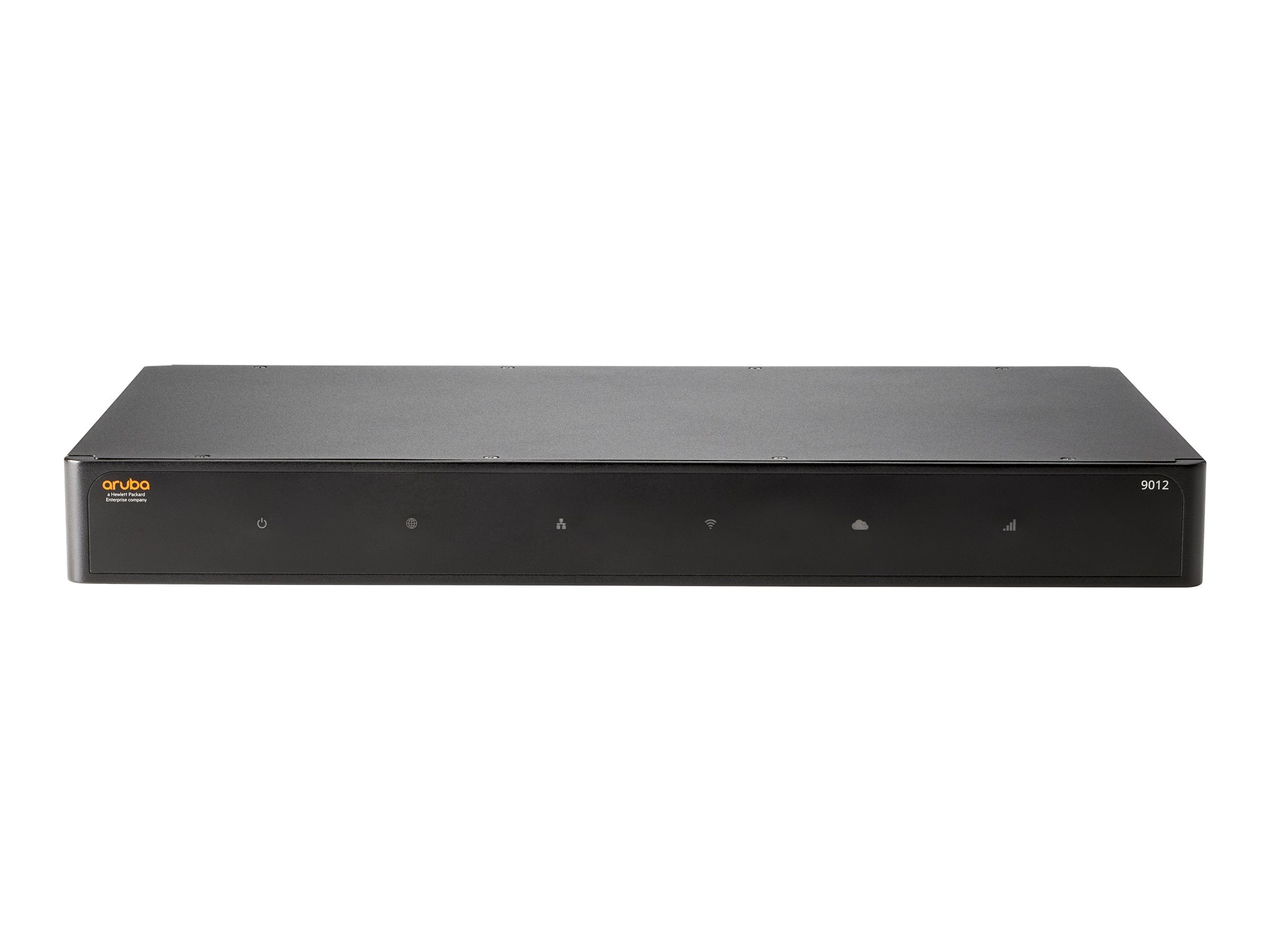 HPE Aruba 9012 (RW) - Gateway - 12 ports - 1GbE - ZigBee, NFC, Bluetooth - cloud-managed - BTO - rack-mountable - TAA Compliant R1B37A